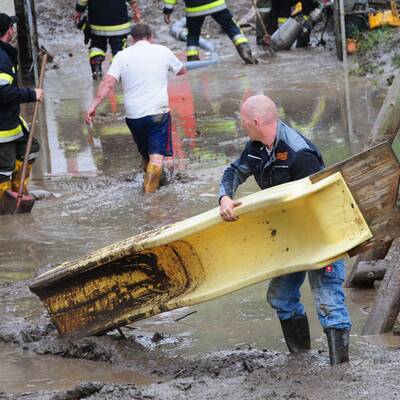 Unwetter im Bezirk Krems