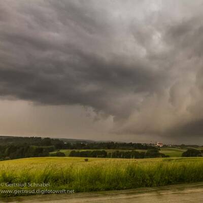 Gewitterwolken im Waldviertel