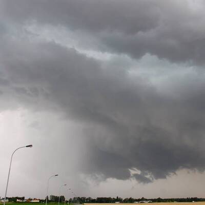 Superzelle über Ebreichsdorf