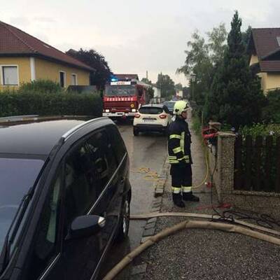 Unwetter im Weinviertel