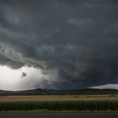 Farbspiele am Himmel