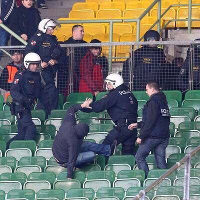 Wiener Derby: Randale auf der Tribüne
