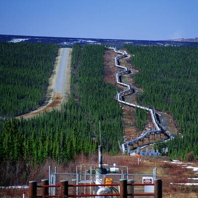 Fast kein Mensch entlang des Weges