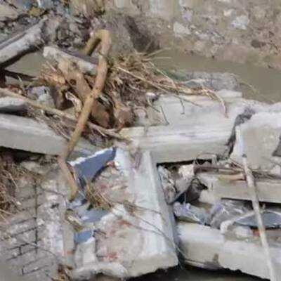 So sieht es im Ort Bolzaneto aus