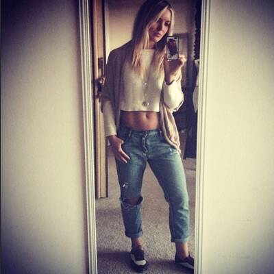 Das ist sexy Bier-Footballerin Alli Alberts