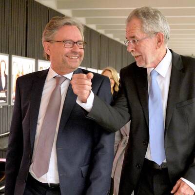 Die Fotos des TV-Duells