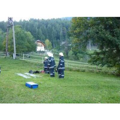 Hauptschirm defekt, mit Notschirm gelandet