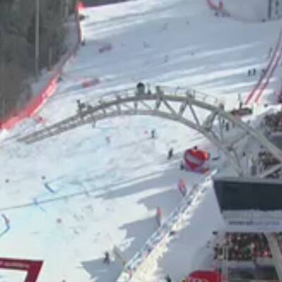 Die Bilder des Damen Riesentorlaufes