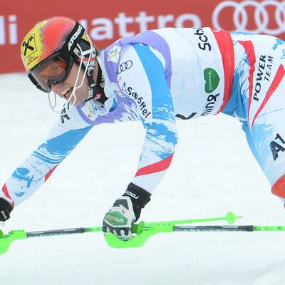 Marcel Hirscher jubelt über Gold