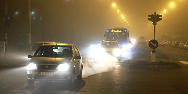 Winter-Smog hat den Balkan fest im Griff