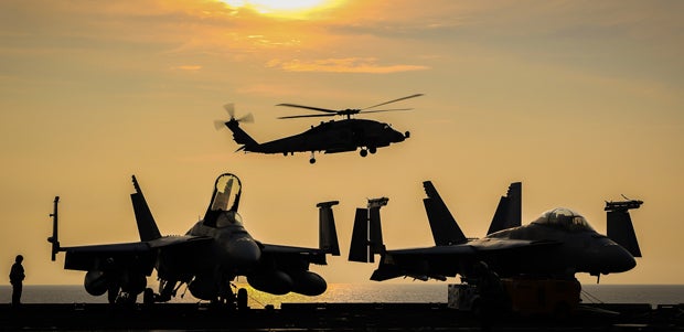 Auch auf US-Flugzeugträger 25 Corona-Patienten