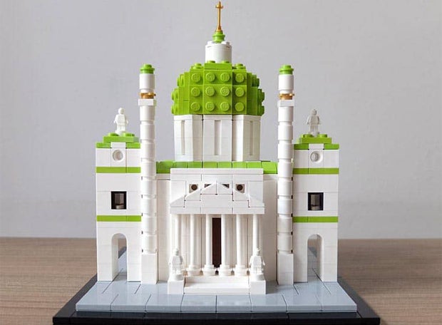 Wiens Prachtbauten aus Lego-Steinen