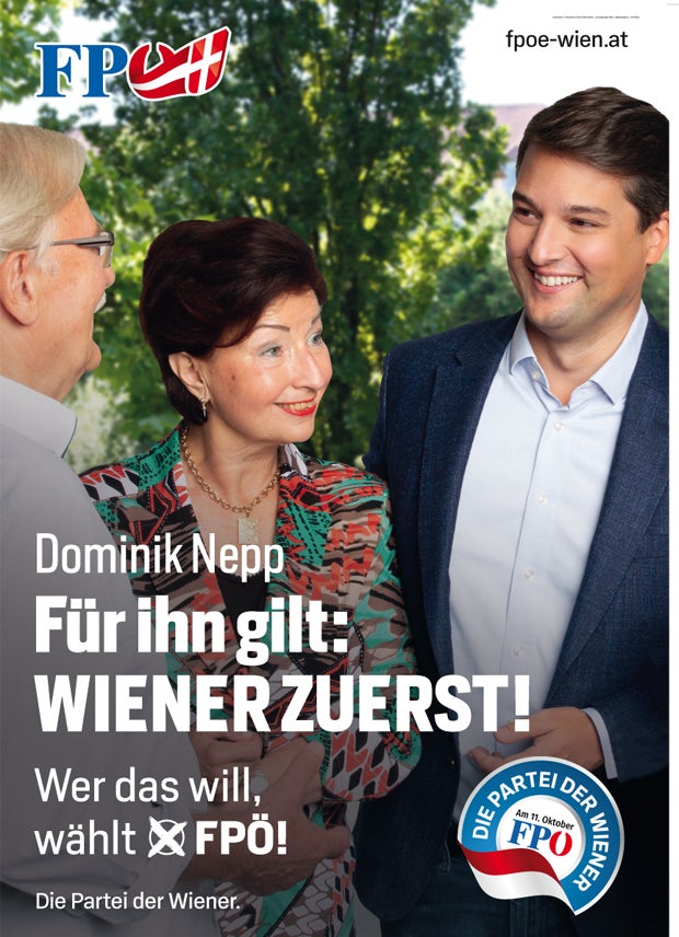 Wahl-Plakate: FPÖ setzt auf Sicherheit und Ausländer