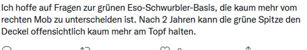 Mega-Shitstorm gegen die Grünen