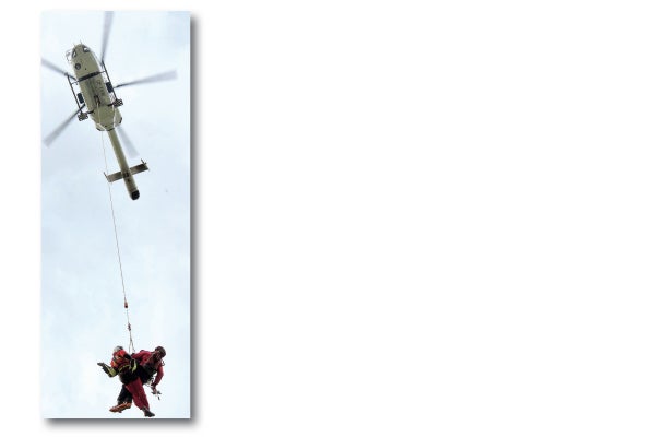 Drama bei Berg- Rettung: Polizist tot