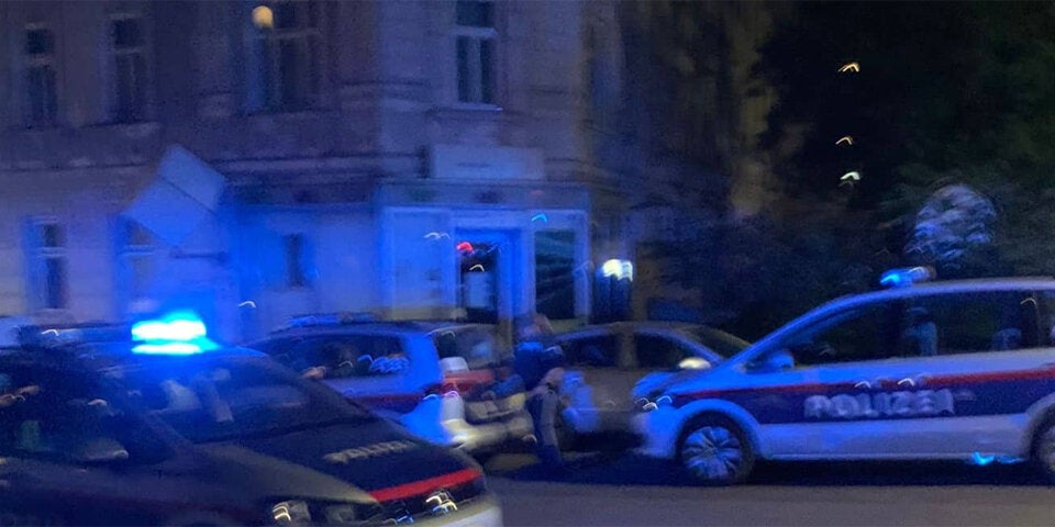 Schüsse auf Polizisten in Wien