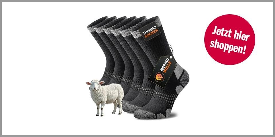 Shopping CH Wandern Merino Wandersocken (3 Paar)