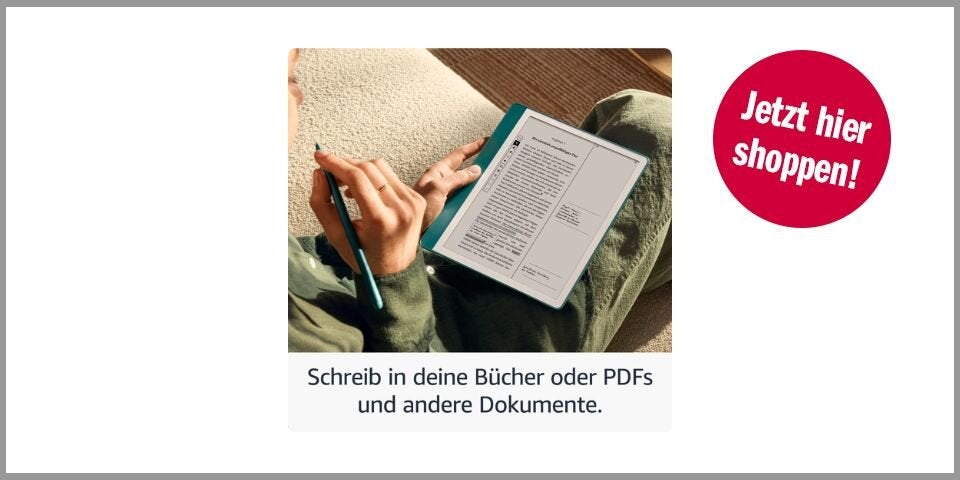 Amazon Kindle Scribe (64 GB) – für 347,89 Euro bei Amazon* 