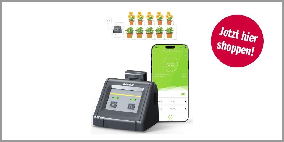 RAINPOINT WLAN Bewässerungssystem – für 47,90 statt 60,49 Euro bei Amazon*