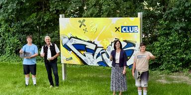 Der Skatepark wird feierlich er&ouml;ffnet.