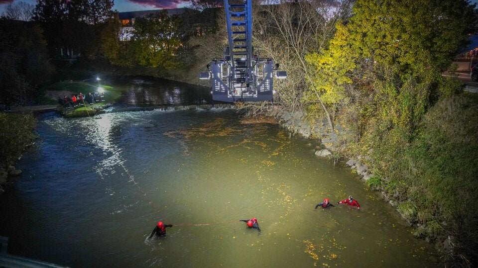 Suche nach Vermisstem in der Raab