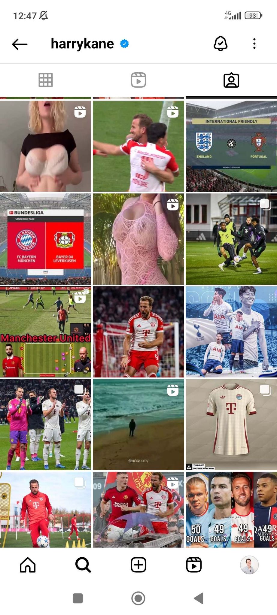 Porno-Attacke auf Instagram-Account von Harry Kane