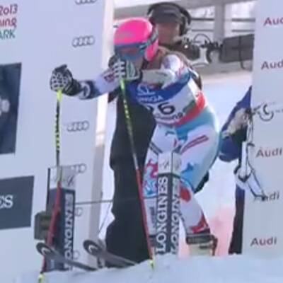 Die Bilder des Damen Riesentorlaufes