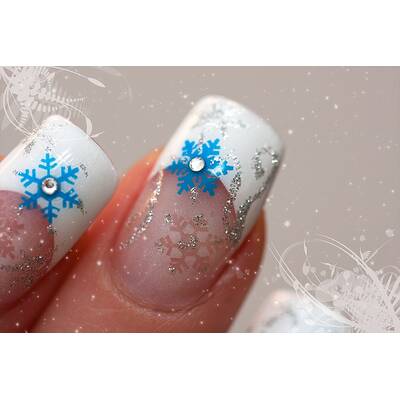 Weihnachts-Nageldesign