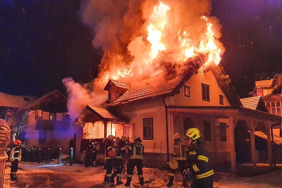 Feuer Bad Goisern