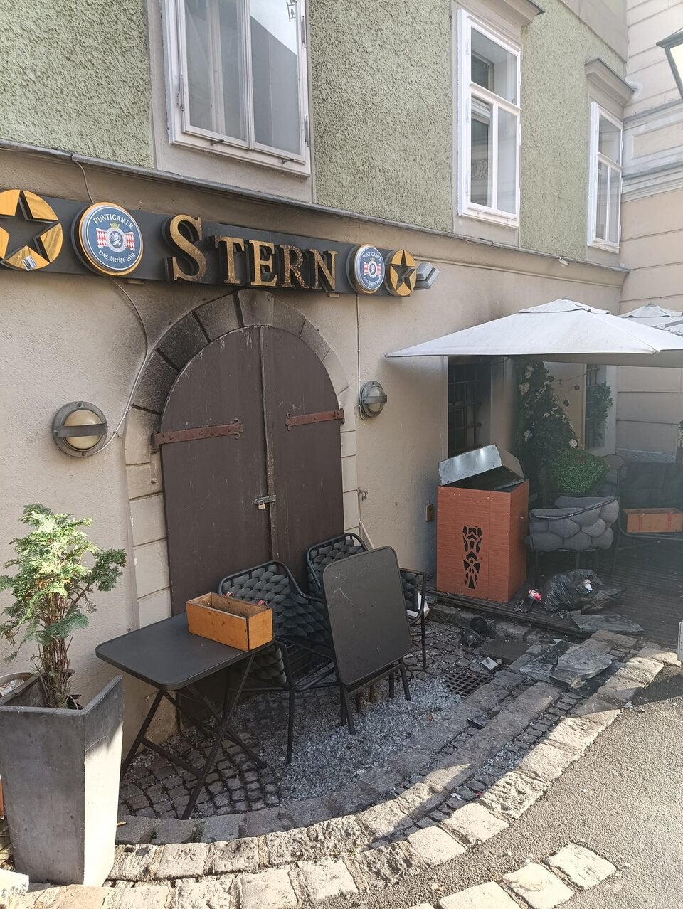 Brand Sporgasse Graz