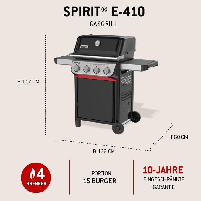 Weber Spirit E-410 Gasgrill