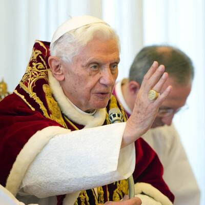 Die Bilder vom Papst-Rücktritt