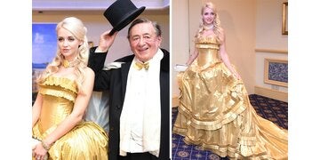 Cathy Lugners Opernballkleid