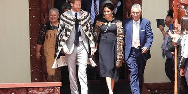 Meghan und Harry in Neuseeland