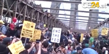 Brutale Polizei bei Protesten in New York