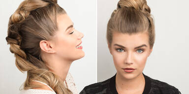 Dirndl-Frisuren Step by Step