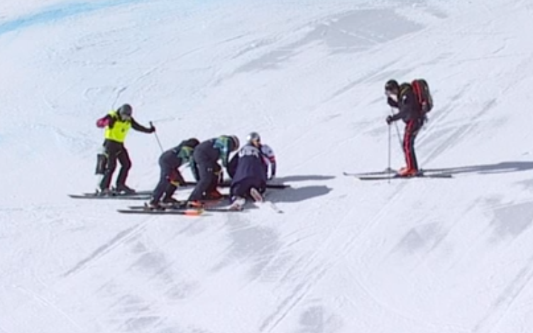 Sturz! Mega-Schock um Lindsey Vonn