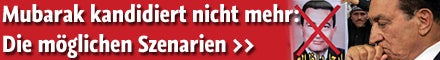 Live-Ticker: Mubarak gibt erstes Interview