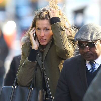 Gisele Bündchen natürlich unterwegs
