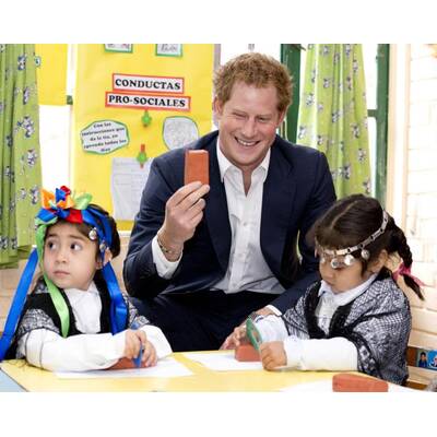 Prince Harry auf Besuch Chile
