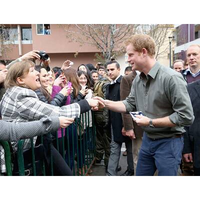 Prince Harry auf Besuch Chile