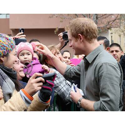 Prince Harry auf Besuch Chile