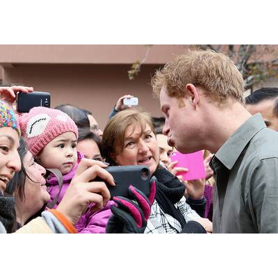 Prince Harry auf Besuch Chile