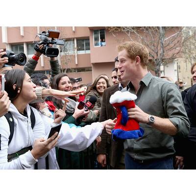 Prince Harry auf Besuch Chile