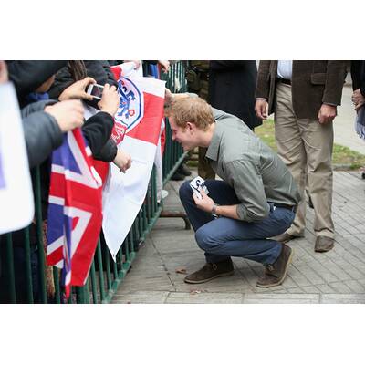 Prince Harry auf Besuch Chile