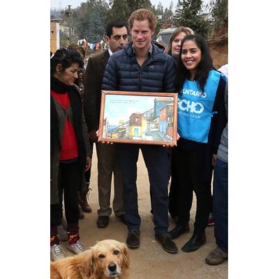 Prince Harry auf Besuch Chile