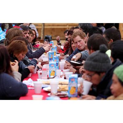 Prince Harry auf Besuch Chile