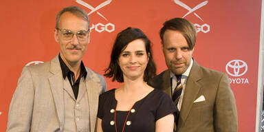 Nora Tschirner mit ihrer Band Prag