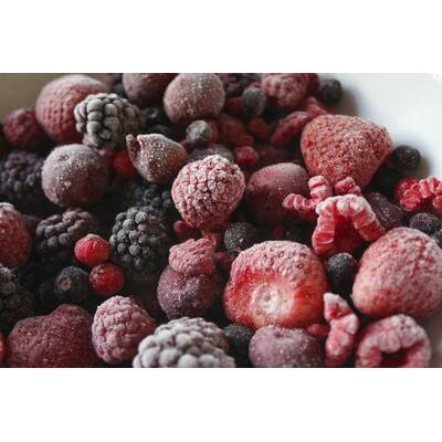 Frozen Yogurt mit Keksen