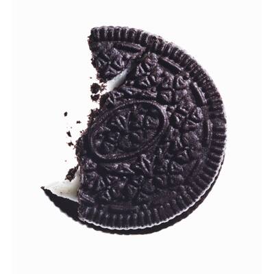 Frozen Yogurt mit Keksen